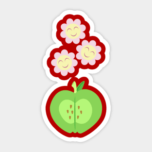 My little Pony - Big Mac + Cheerilee Cutie Mark V2 Sticker